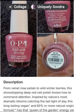 OPI Nature Strong Nail polish
