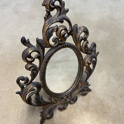 Very Old Antique Vanity Mirror 