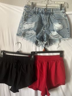 shorts offer package, The black one is a brand name: 9Degree, the other two are not brand name.