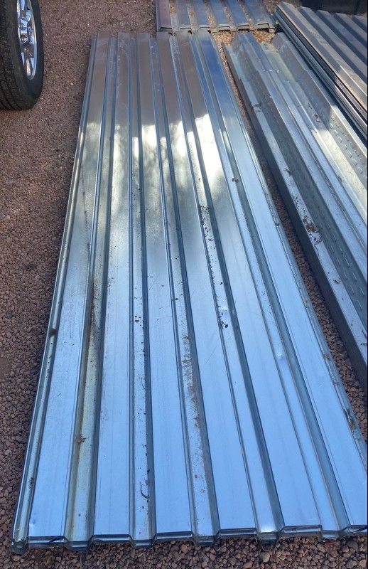 Galvanized Sheet Metal (10) - 12 Ft $50 Per Sheet