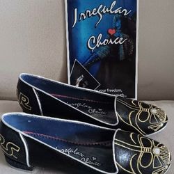 Irregular Choice Star Wars Darth Vader flats