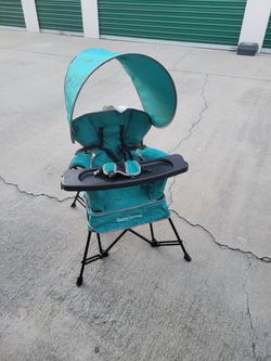 Teal Baby Delight Go With Me Venture Portable High Chair