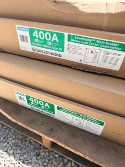 Siemens 400 amp all in one panels MC3042S1400SD