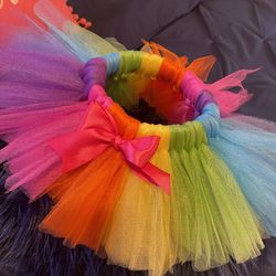 Rainbow Tutu 0-6 Months
