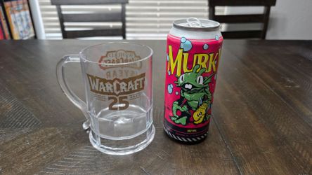 Blizzcon Murky can Warcraft anniversary mug