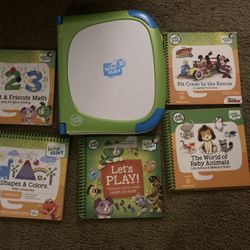 LeapStart 3D Learning System + 5 Books