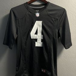 NIKE Las Vegas Raiders Derek Carr BLACK NFL Jersey Men’s Small On Field
