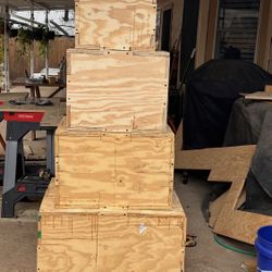 3 In 1  WOOD PLYO BOX PLEASE READ DESCRIPTION!!!!