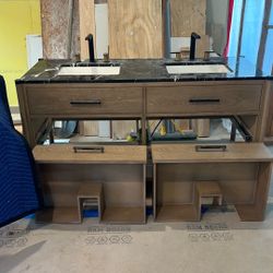 His And her Vanity Sink 