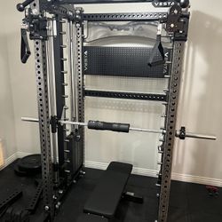SMITH MACHINE/ HALF RACK/ ADJUSTABLE PULLEY SYSTEM/ FUNCTIONAL TRAINER/ VESTA FITNESS/ FREE DELIVERY 🚚