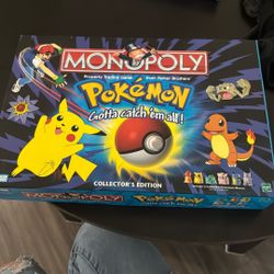 Pokémon Collectors Edition Monopoly 