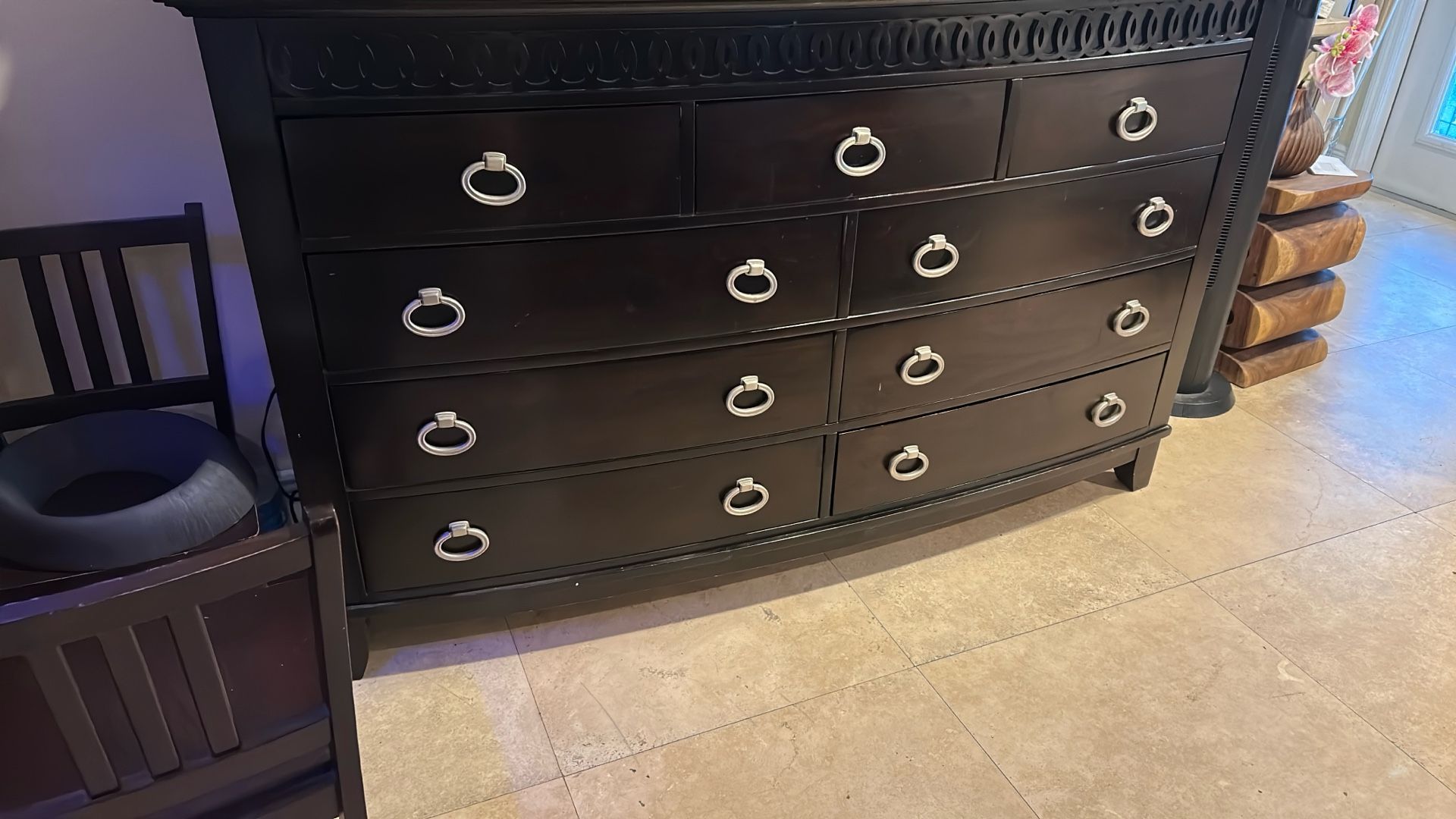 Dresser and Mirror
