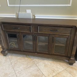 Console Solid Wood  70 Inches 