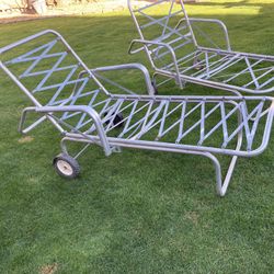 Retro Mid Century Modern Pool Lounge Chairs Mcm