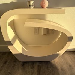 Statement Console Table + Mirror Combo. Additional Decorative Mini Console Table Included