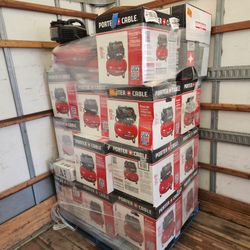 Porter-Cable
6 Gal. 150 PSI Portable Electric Pancake Air Compressor PRICE IS FOR EACH