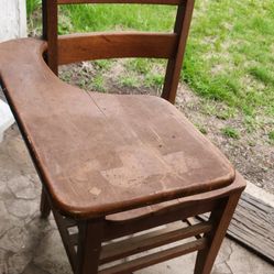 Antique school desk