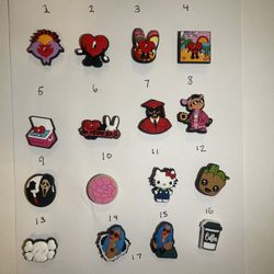 Bad Bunny Croc Charms 