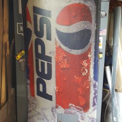 Pepsi Machine Front Cover  Great For Door Hanger