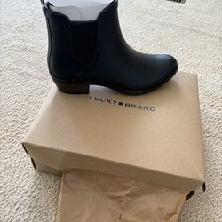 Lucky Brand Rubber Boots Short  Women 10 