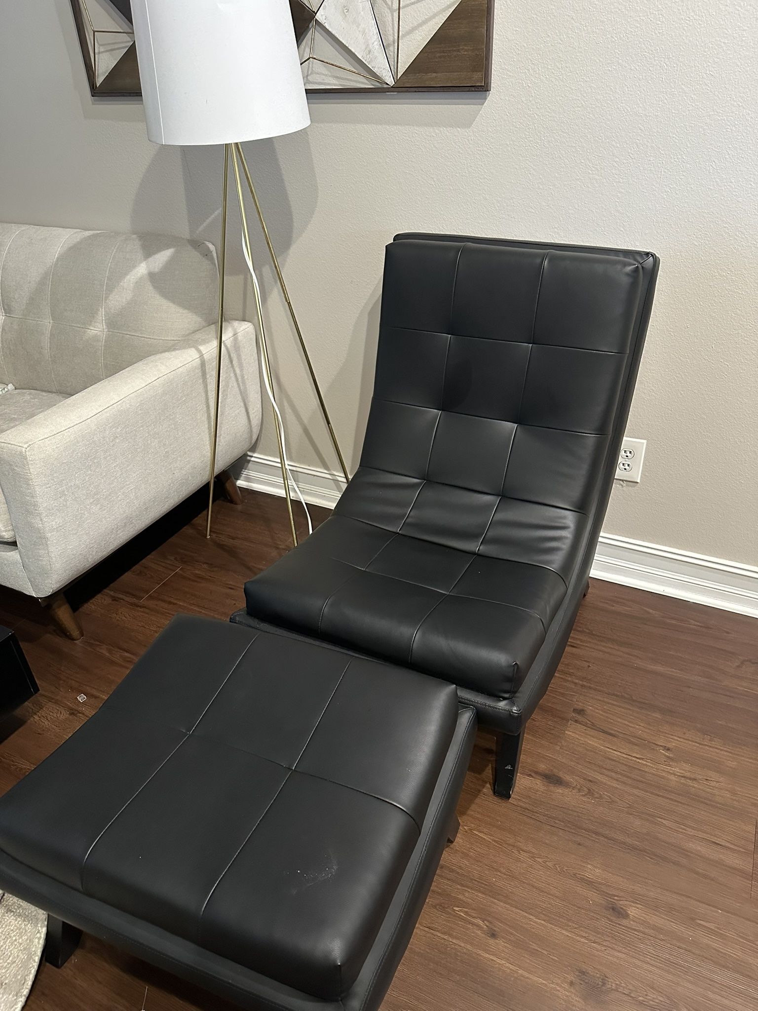 Chair and Ottoman