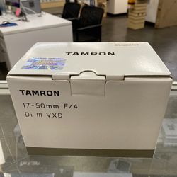 Tamron 17-50mm F4 Di III VXD Lens For Sony 