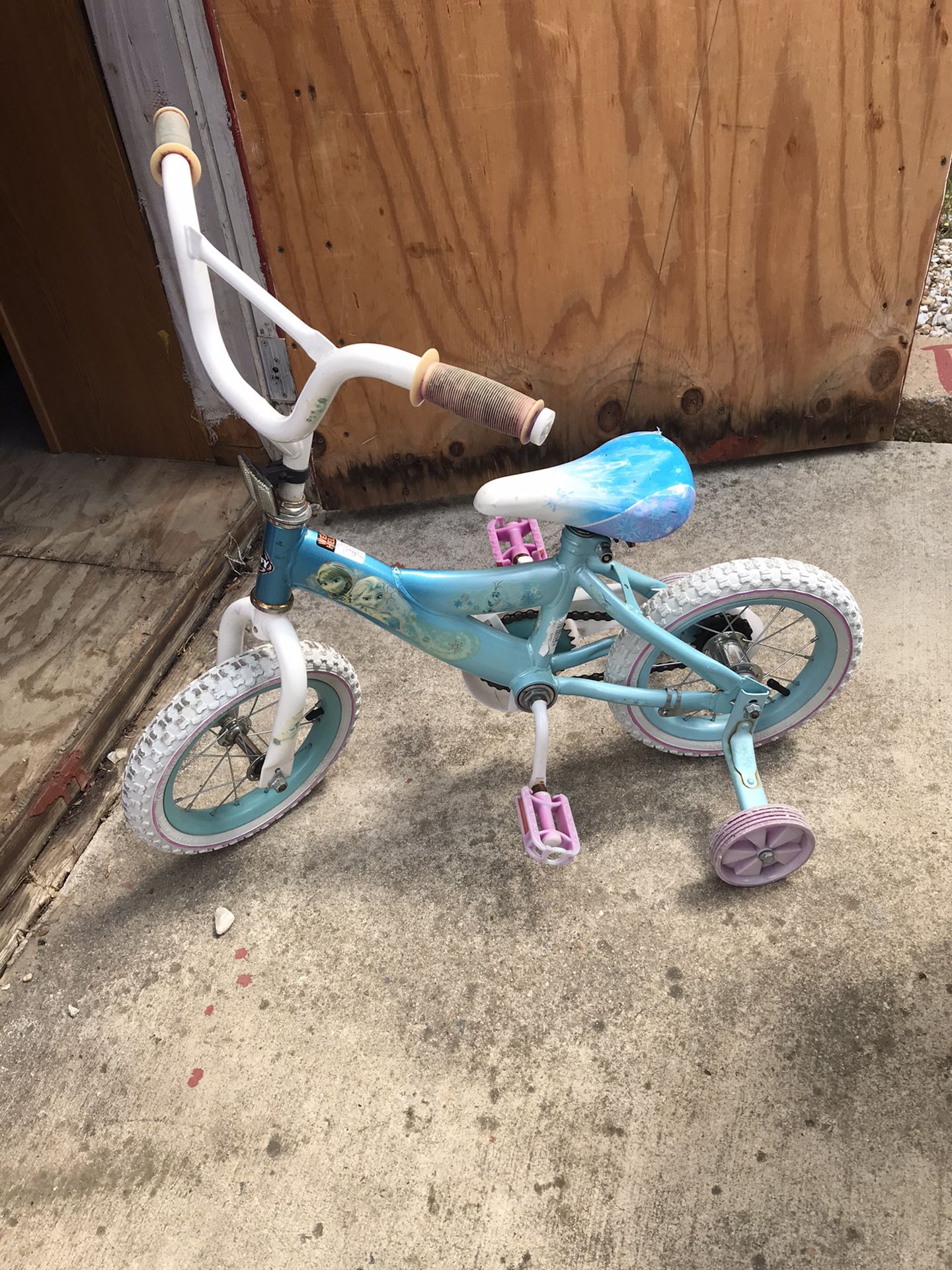 Small girl bike