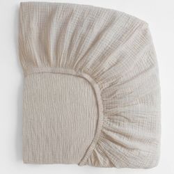 Muslin Crib Sheet, New 