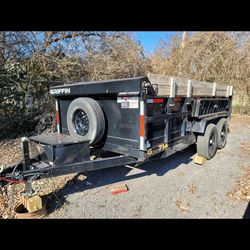 Dump trailer hydraulic 14x7
