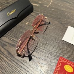 Cartier Big C Frames (Red)