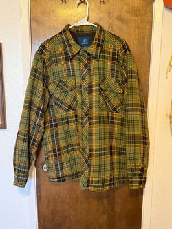 George Plaid Flannel Shirt Jacket