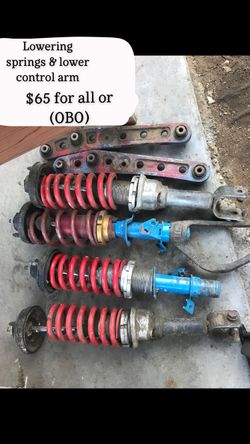 Lowering springs