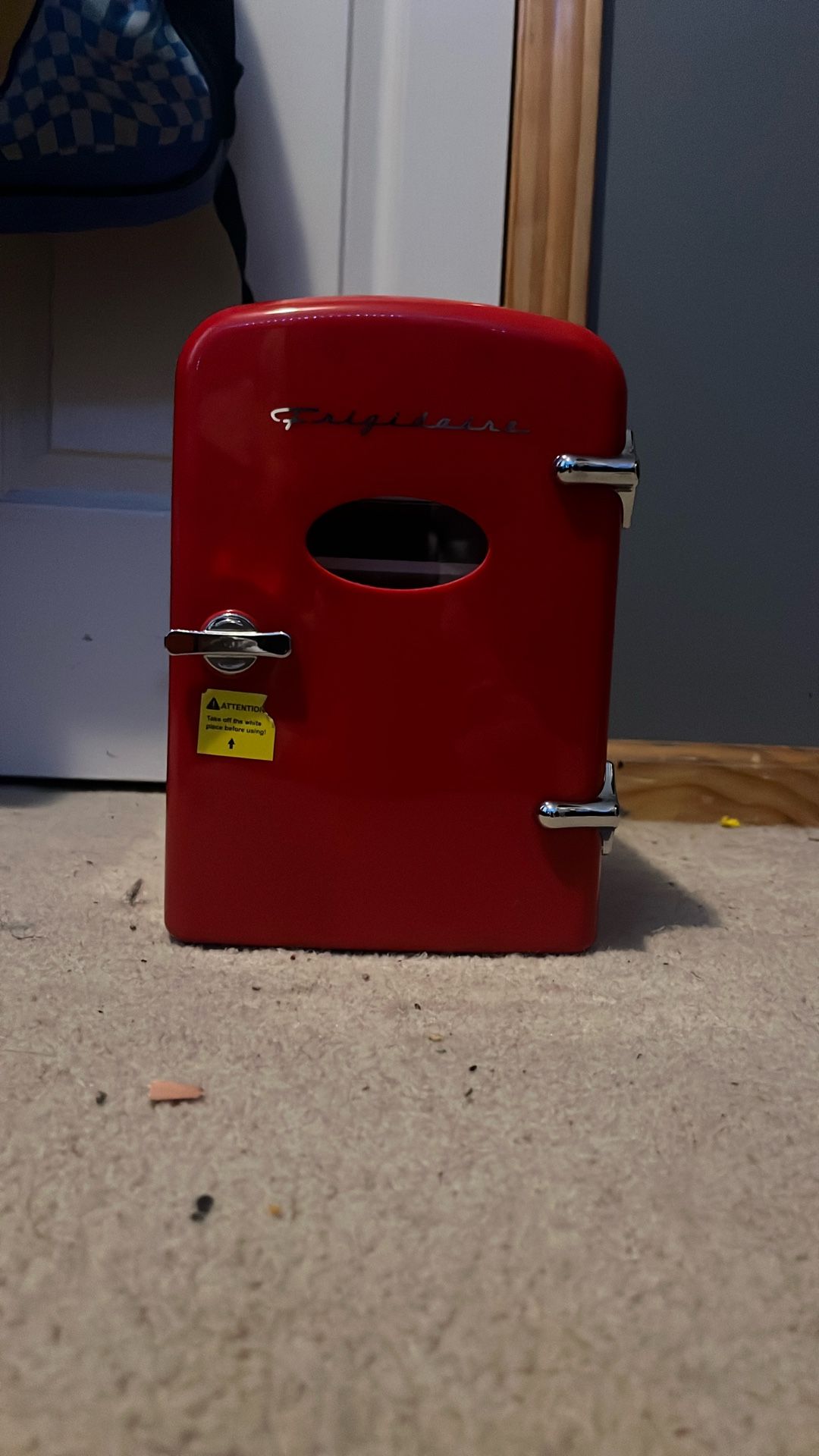 Red Mini Fridge fridgidaire 