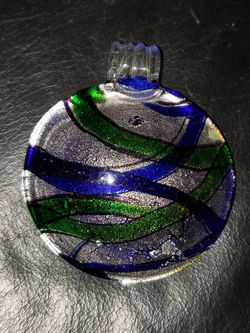Beautiful Blown Glass Pendants-Each
