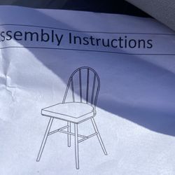 Set Of 4 Dining Chairs (BRAND NEW)