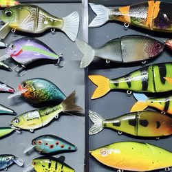 Assorted Custom Painted Baits