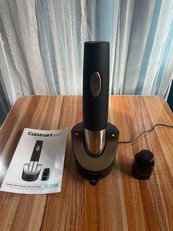 Cordless wine opener and sealer