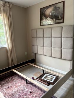 Queen bed frame