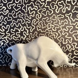 Emilio Ferrer 14” Ceramic Bull