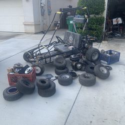 Go Kart Bundle Project New Used Parts $900 Obo