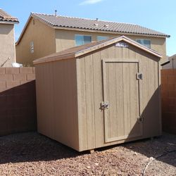 New 8x10 Storage Sheds Installed On Site $1895