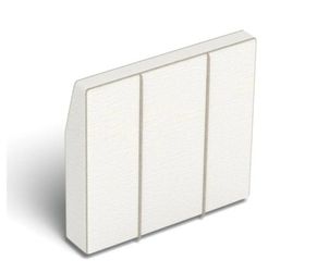 HM9247 Deep Angled Side Cover: Tonal Chantilly Luxe Chenille