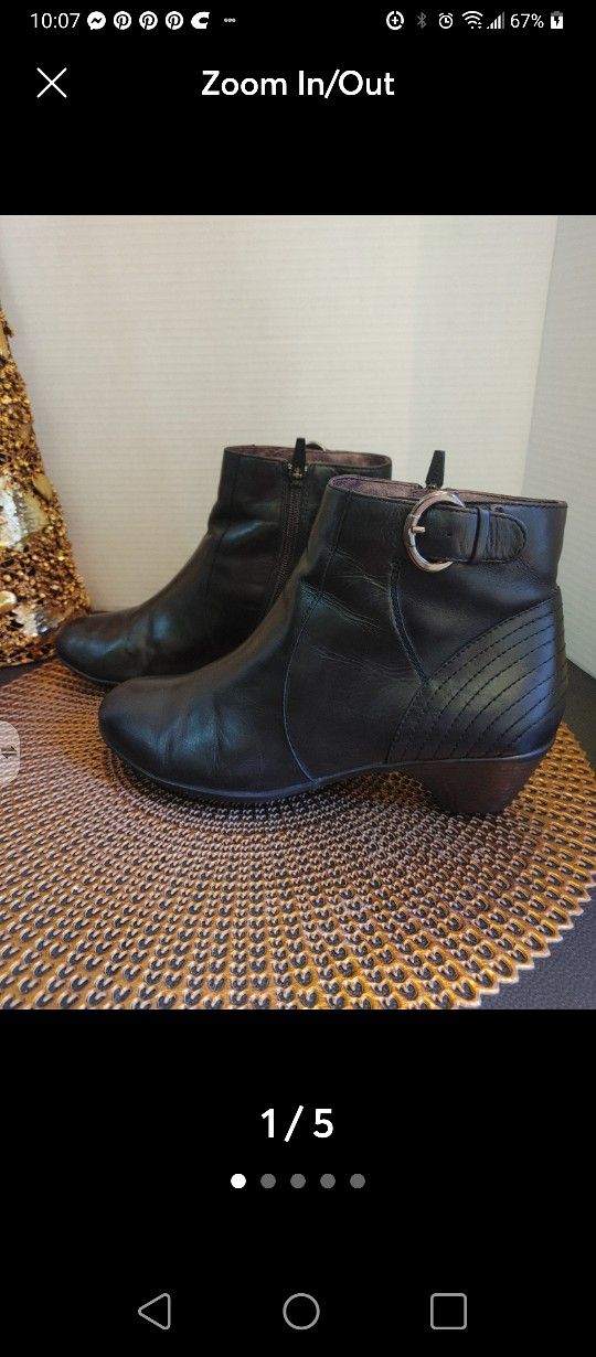 Dansko Francis Ankle Booties Size 39