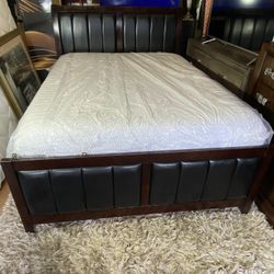 Queen Bed Frame And Mattress 