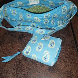 Vera Bradley Matching Purse And Wallet 
