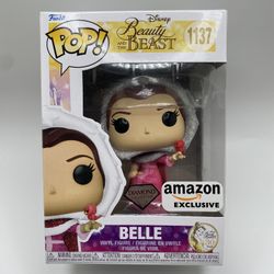 (NEW) Funko POP! Disney: Beauty and The Beast #1137 Winter Belle, Diamond (Amazon Exclusive) Perfect Gift for any Beauty and the Beast Fan