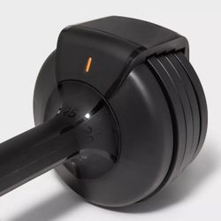 Adjustable Dumbbell 25lbs - All In Motion™: Steel & Plastic, Single Piece