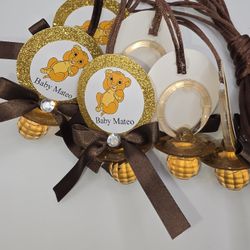 Baby Simba Baby Shower Pacifiers Guest Favor Necklaces