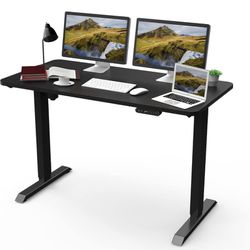 Electric Height Adjustable 48 x 24 inch Memory Stand Up Desk