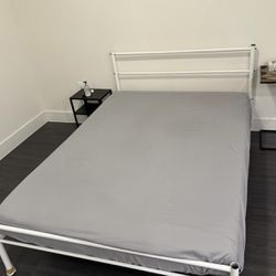 Full Size Bed Frame+ Mattress